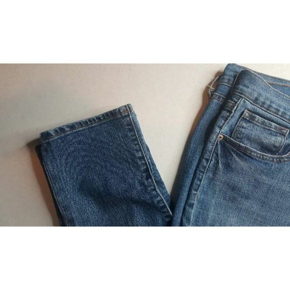 Old Navy Womens Original Mid Rise Size 12 Regular Denim Stretch Blue Jeans - Picture 6 of 8